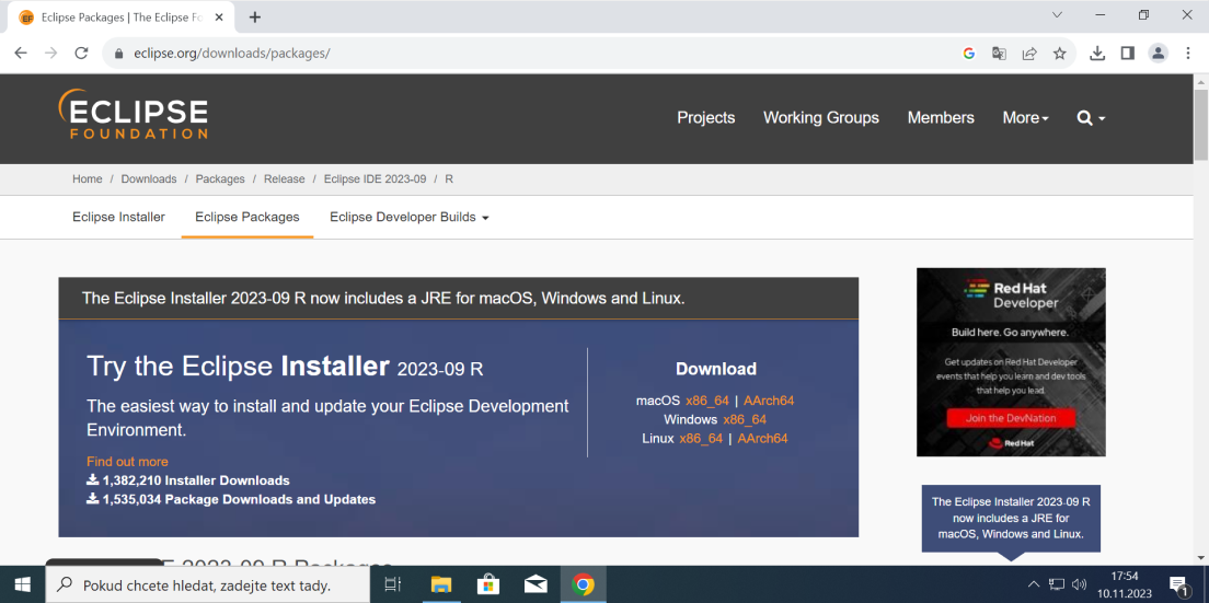 Instalace Eclipse IDE - část 4