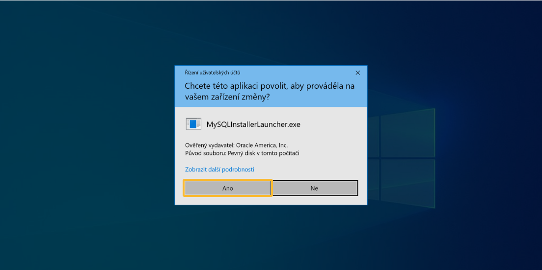 Instalace MySQL - část 8