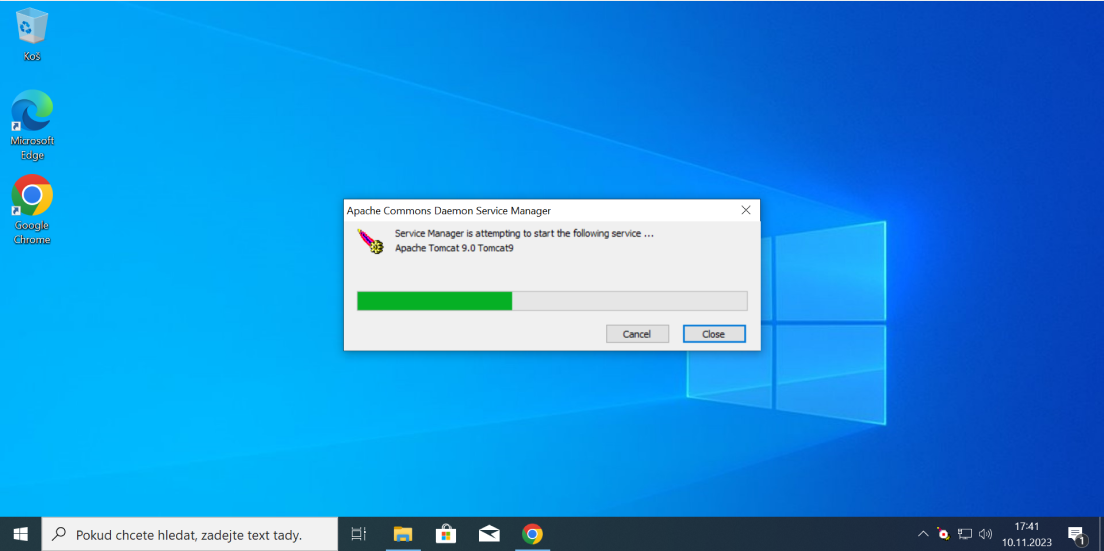 Instalace Tomcatu - část 14
