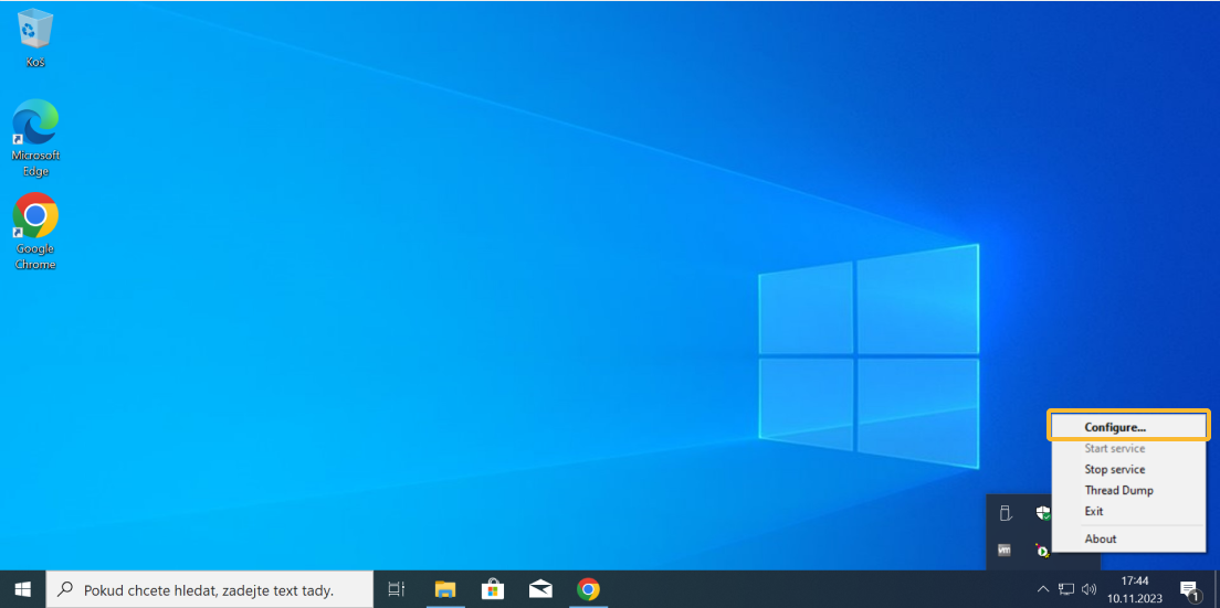 Instalace Tomcatu - část 17