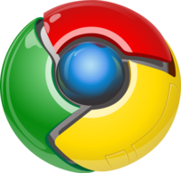 staré Google Chrome logo